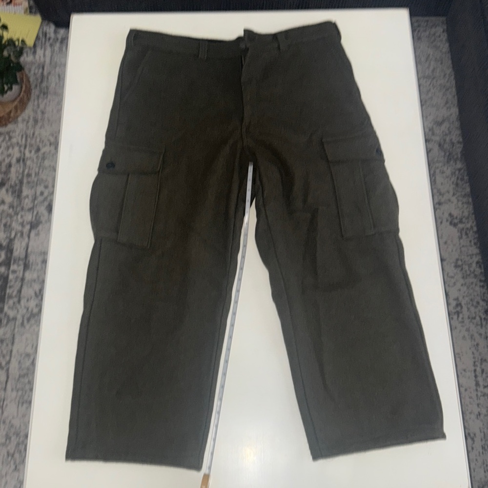 Mens wool hunting or tracking pants